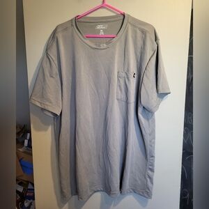 Dickies Gray Men's Short Sleeve Tee, Size 2X